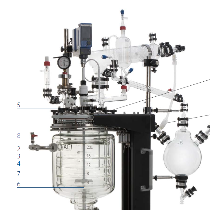 AGI Glass Plant Pilot Plant Reactor